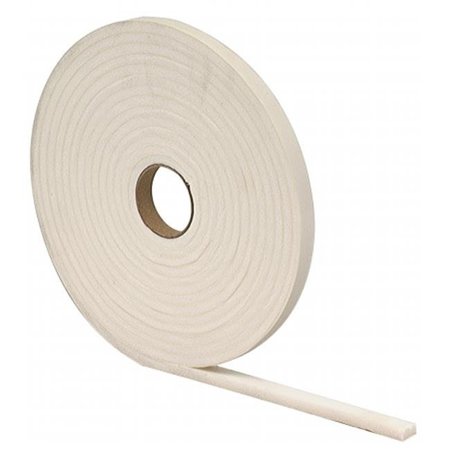 HOMEPAGE 25 in. X 17 ft. White Waterproof & Airtight Foam Tape Weather Stri HO778304